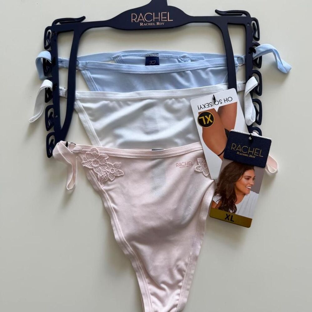 Rachel Roy Pink and White Underwear